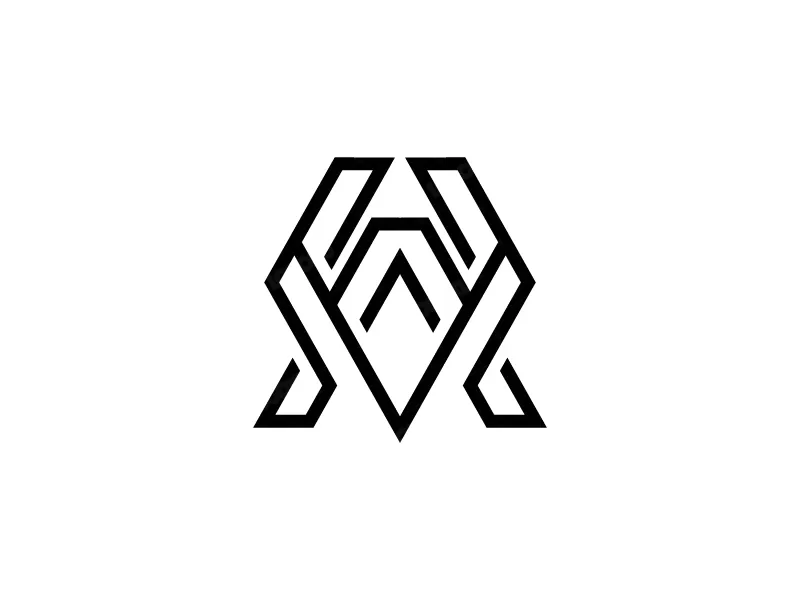 Logo Moderne De Ou Va