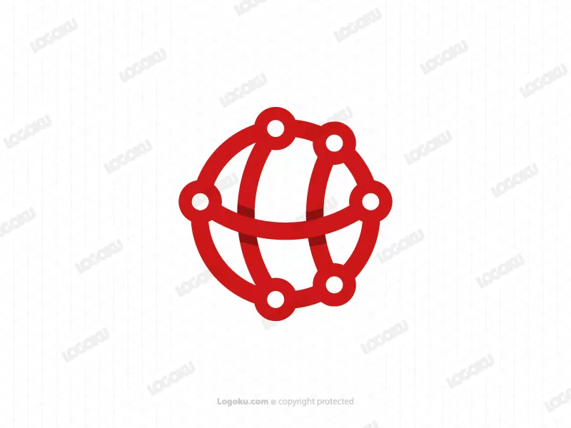 Logotipo De Tecnología Global Letra H