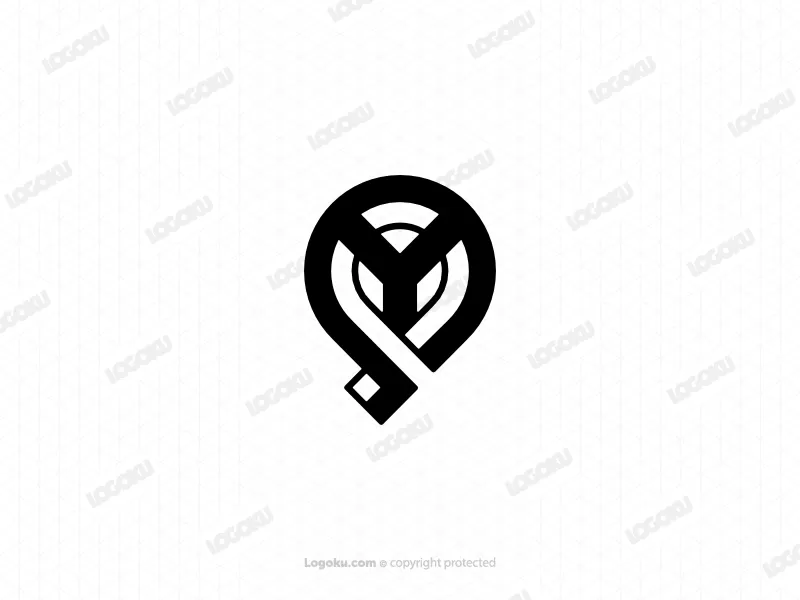 Y9 Lettera 9y Numero Logo