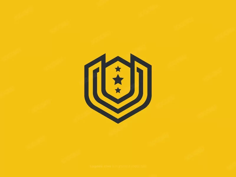 شعار U Shield Monogram