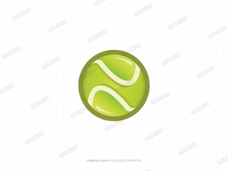 Lettre N Logo Tennis