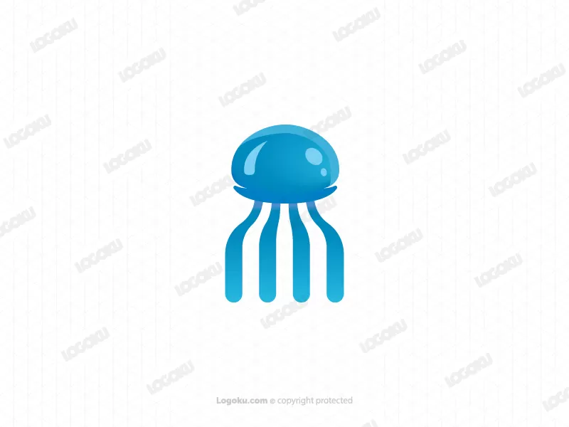 Logotipo De La Cascada De Medusas