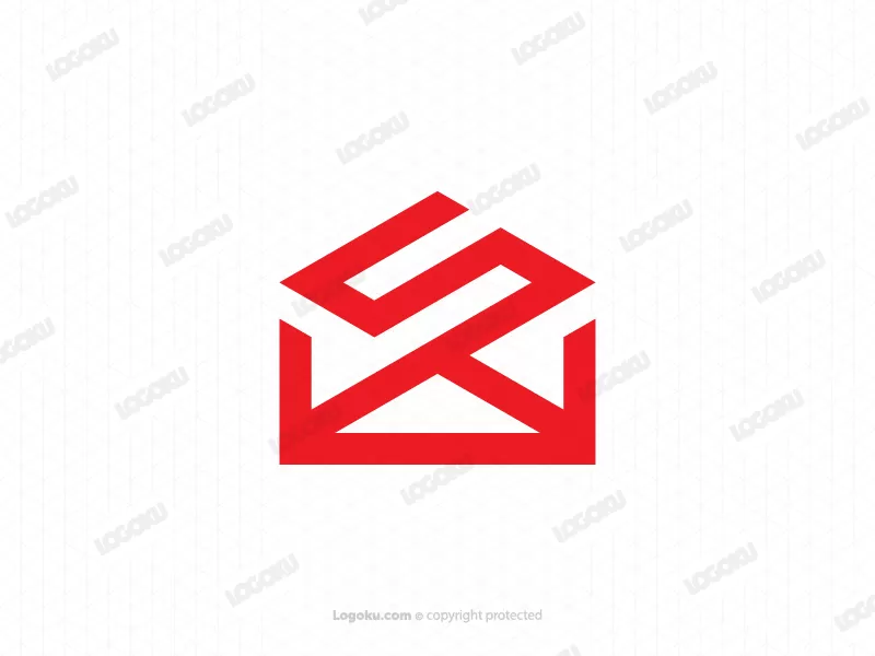 Logotipo De Correo Letra S