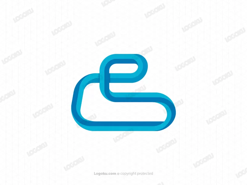 Logotipo De Monograma De Letra Por Ejemplo