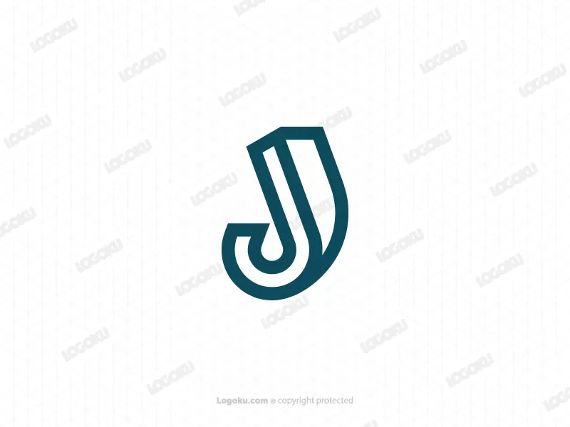Logo Simple Lettre J