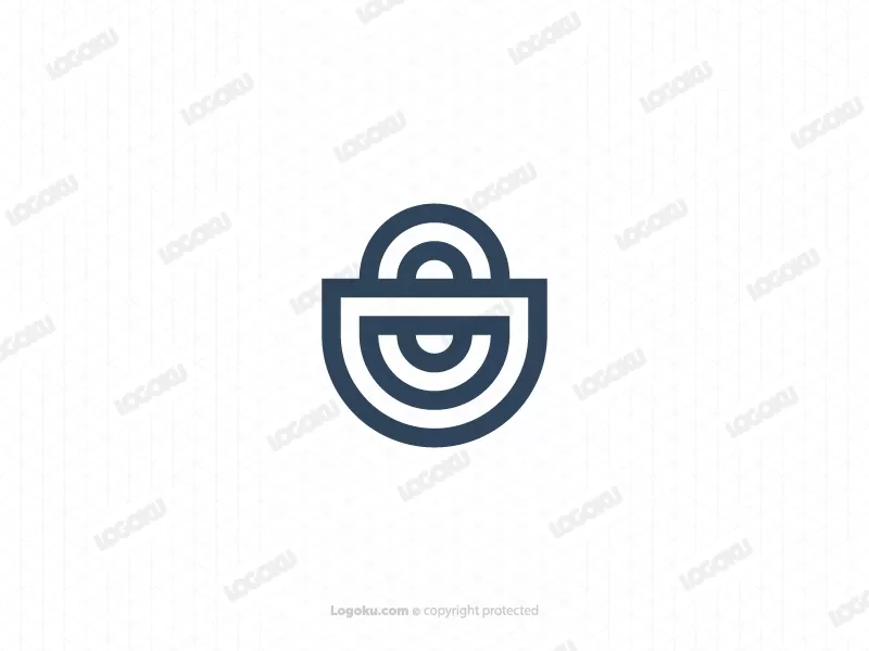 Logo Emblématique Du Sac Letter O
