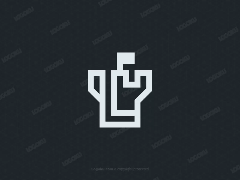 Lettre L Logo Forteresse