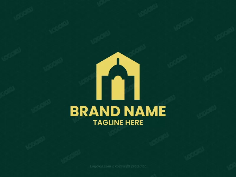 Iconic Luxury Mosque Logo