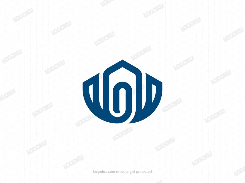 Logo De Lettre W Immobilier Moderne