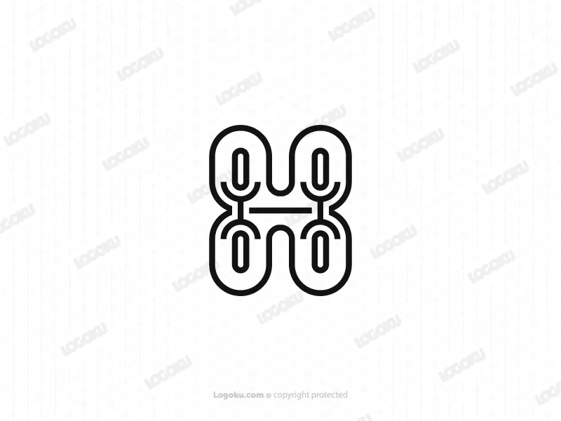 Einfaches Buchstabe-h-podcast-logo