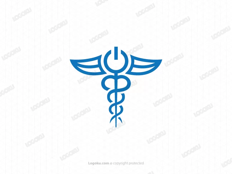 Logo du serpent médical Power Ascelpius