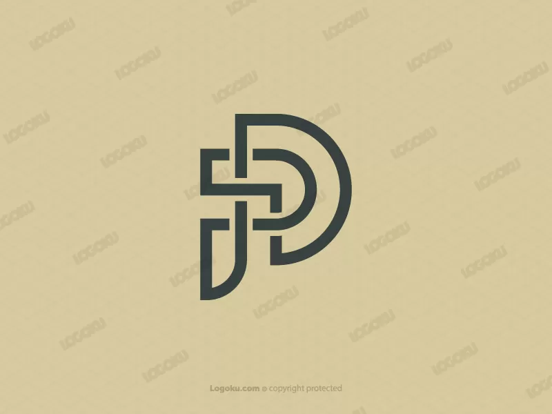 Lettre Pd Logo