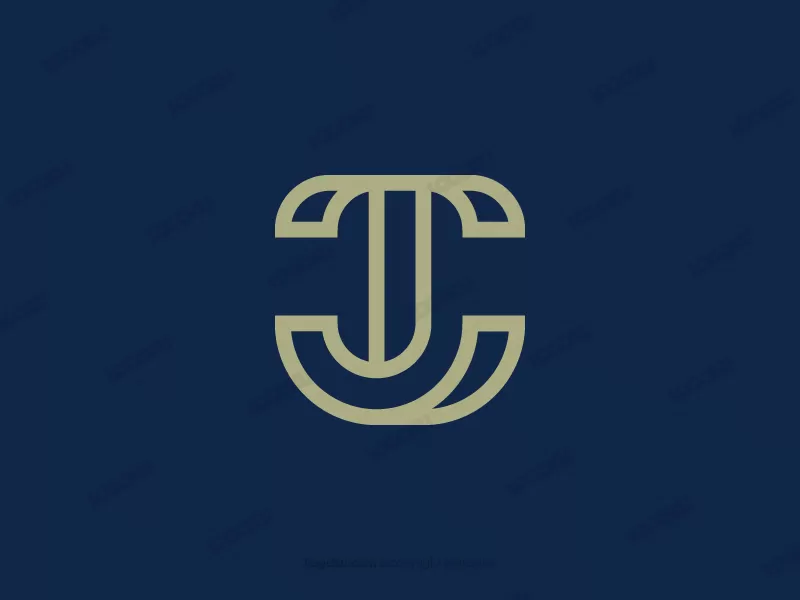 Logotipo De La Letra Tj