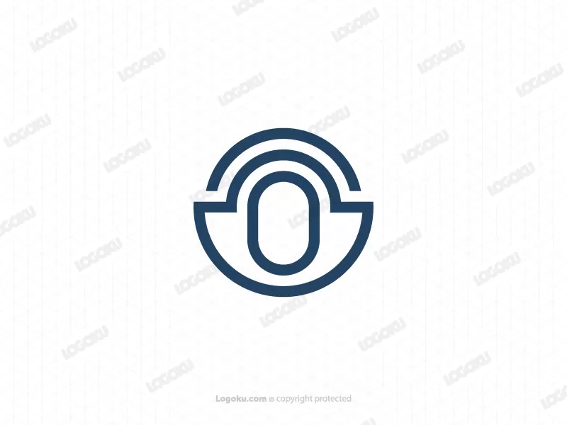 Minimalist Online Shopping Bag Logo