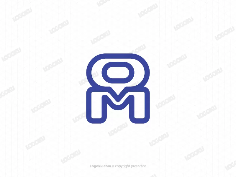 Logotipo De Chat Om O Mo