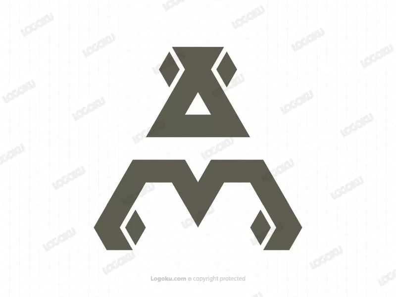 Buchstaben „A“ oder „Am“