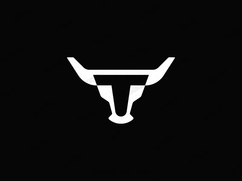 Logotipo elegante de T Bull
