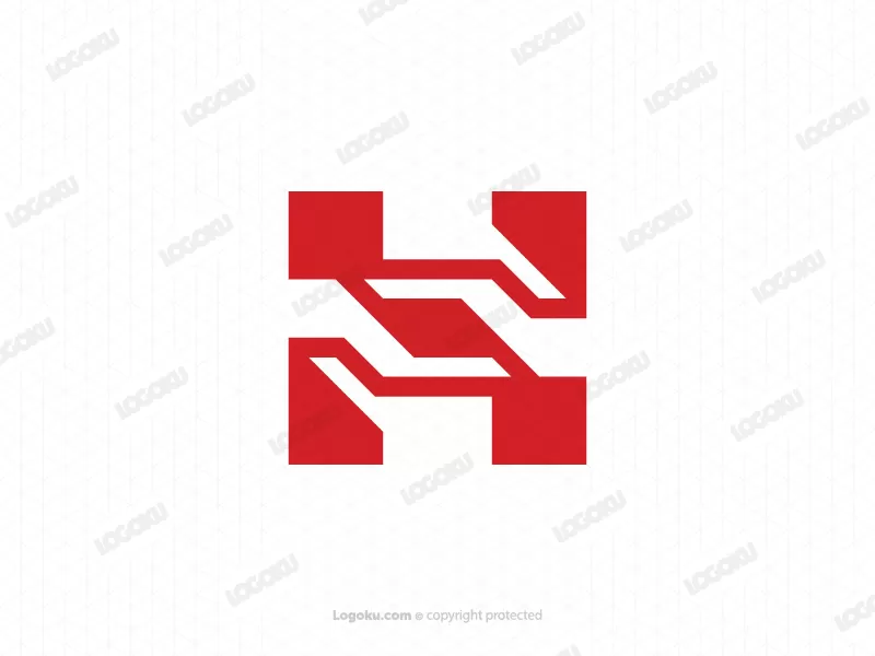 Logo de poignée de main H