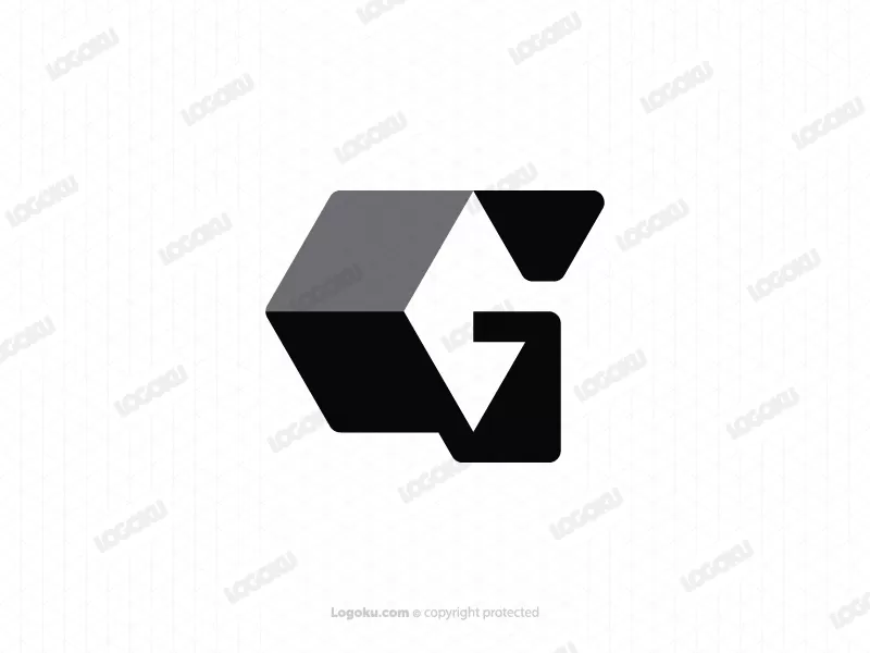 Logotipo del cubo G