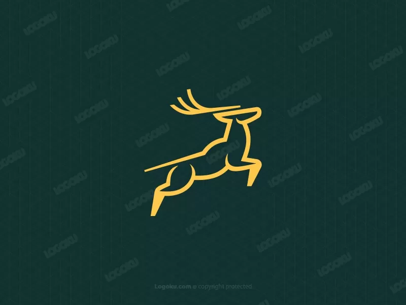 Springendes Hirsch-Logo