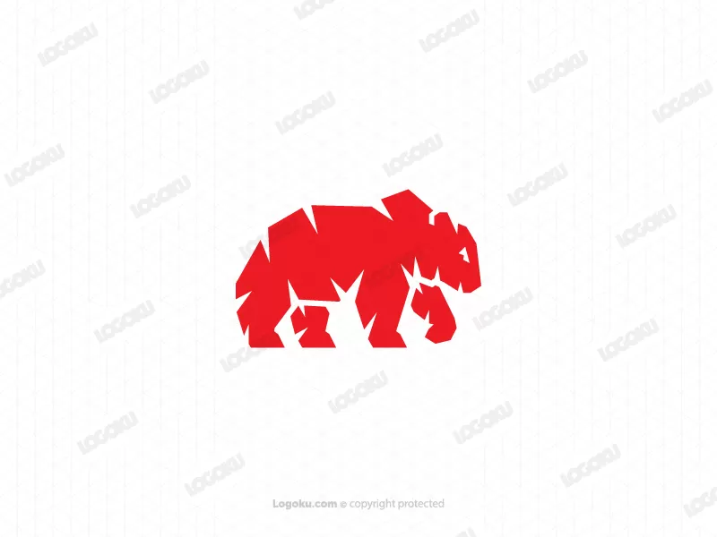 Logo du grand ours rouge