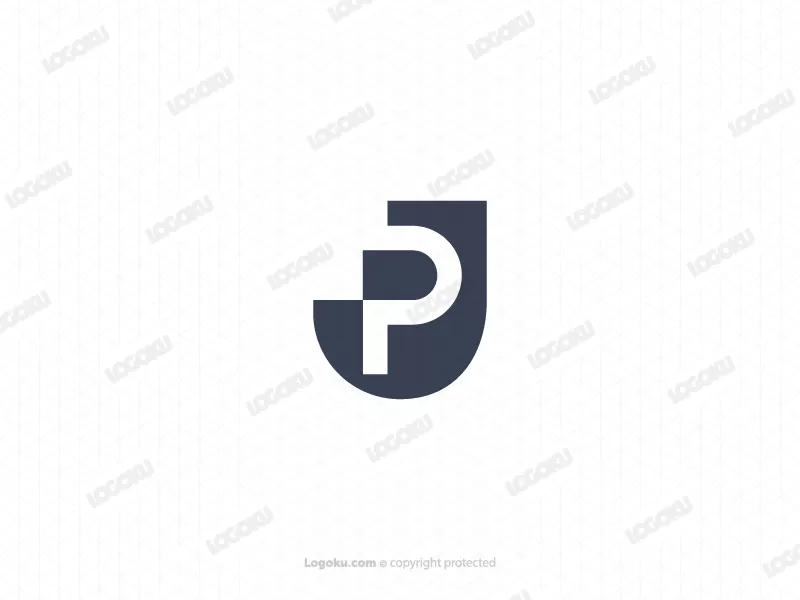 Einzigartiges Jp Pj-Logo