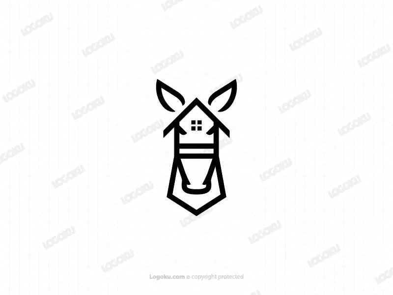 Barn Horse Logo