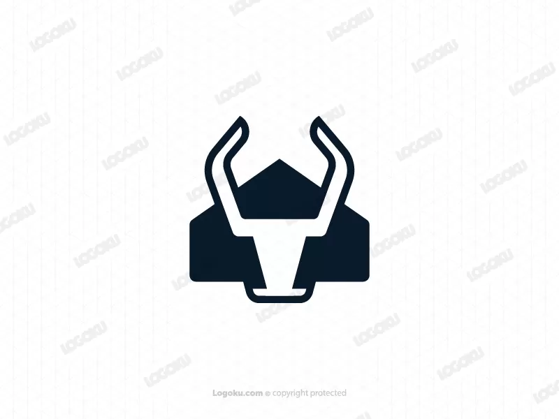 Modern Bull Real Estate Logo