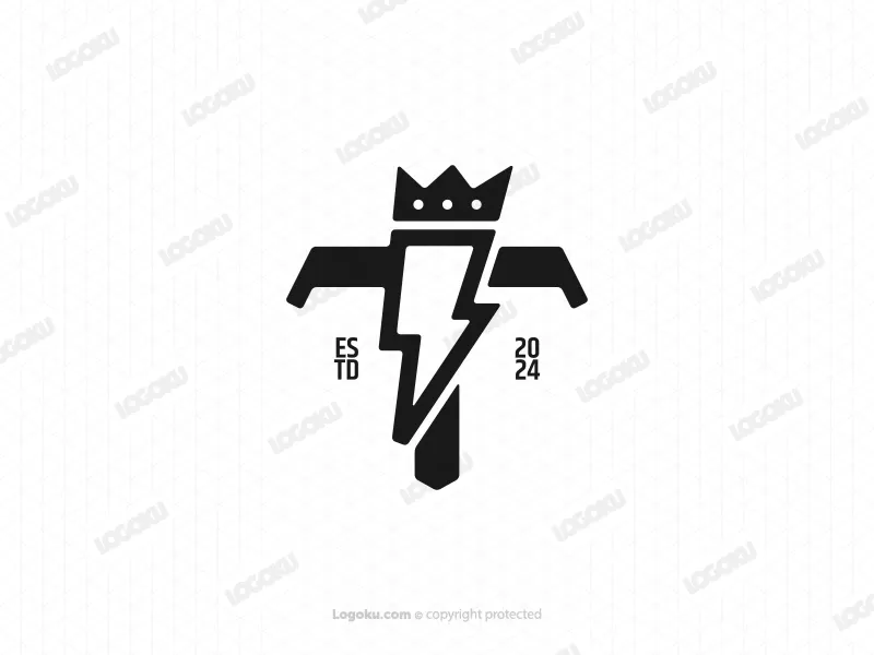 T Thunder King Logo