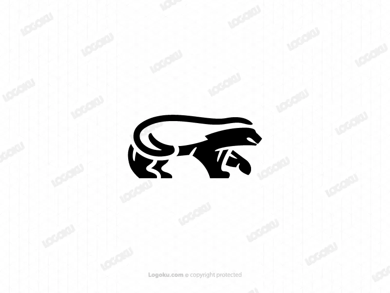 Brave Honey Badger Logo