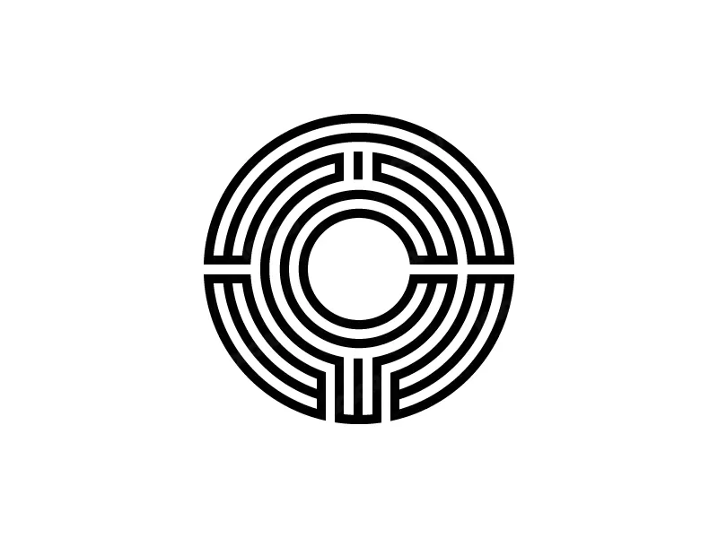 شعار حرف Toc أو Cot