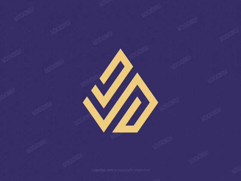Logotipo De Marca De Verificación De Diamante