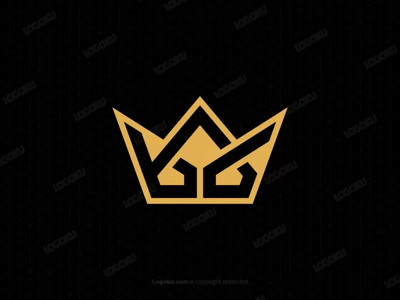 Yg Or Gy Logo And Crown Icon Design