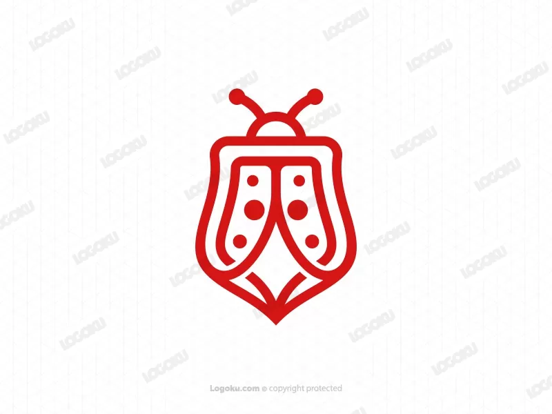 Ladybug Shield Logo