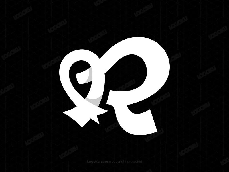 Logo Monogramme Lettre R