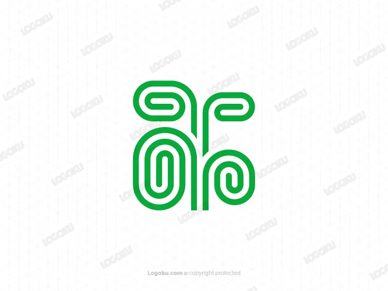 Logotipo Del Árbol Del Clip