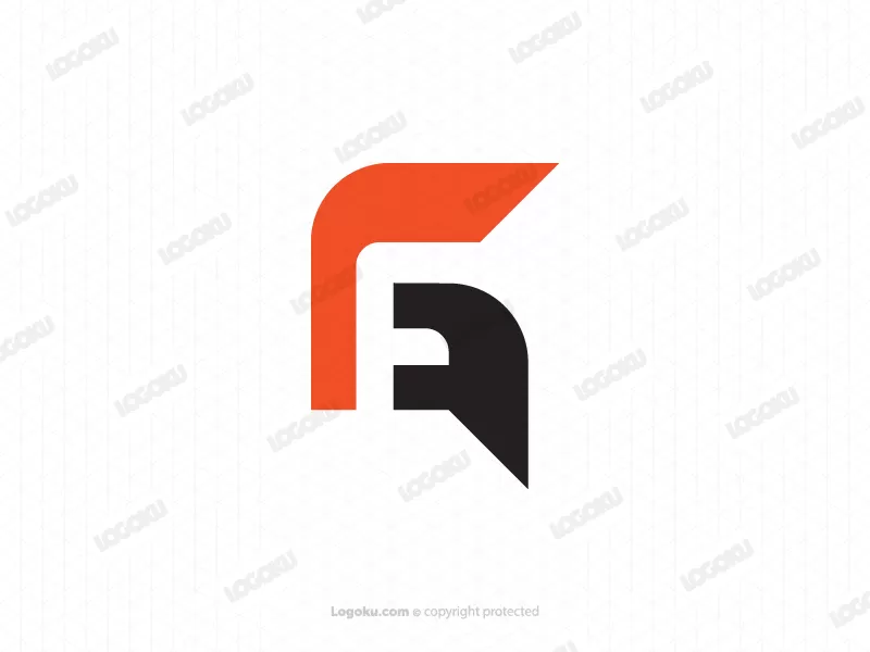Letter Gf Or Fg Logo
