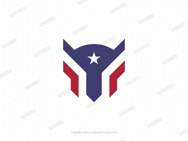 American Wolf Logo