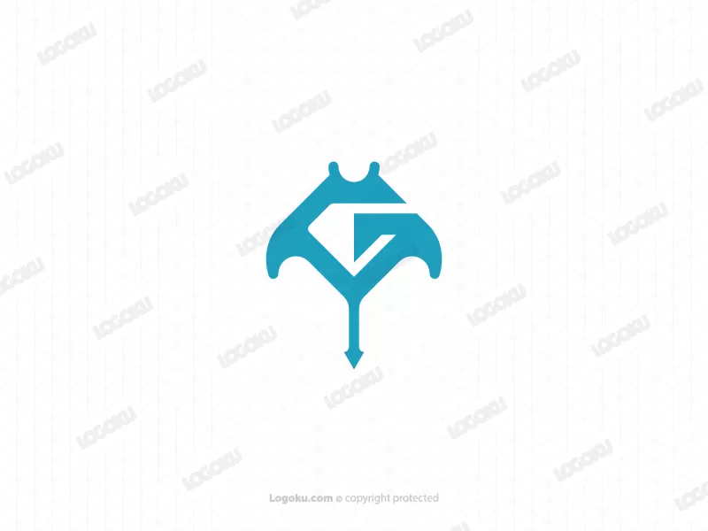 Lettre Stingray G Avec Logo En Diamant