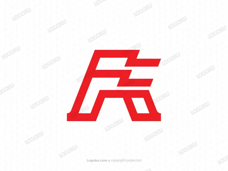 Letter A Flag Logo