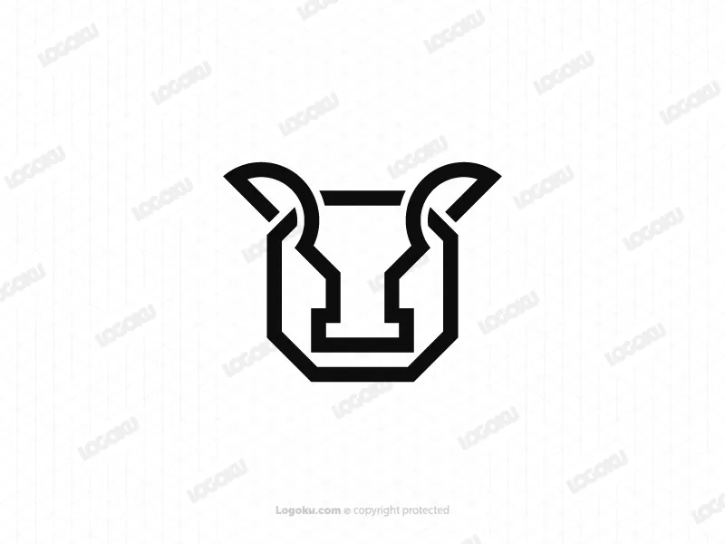 Octagonal Wolf Logo