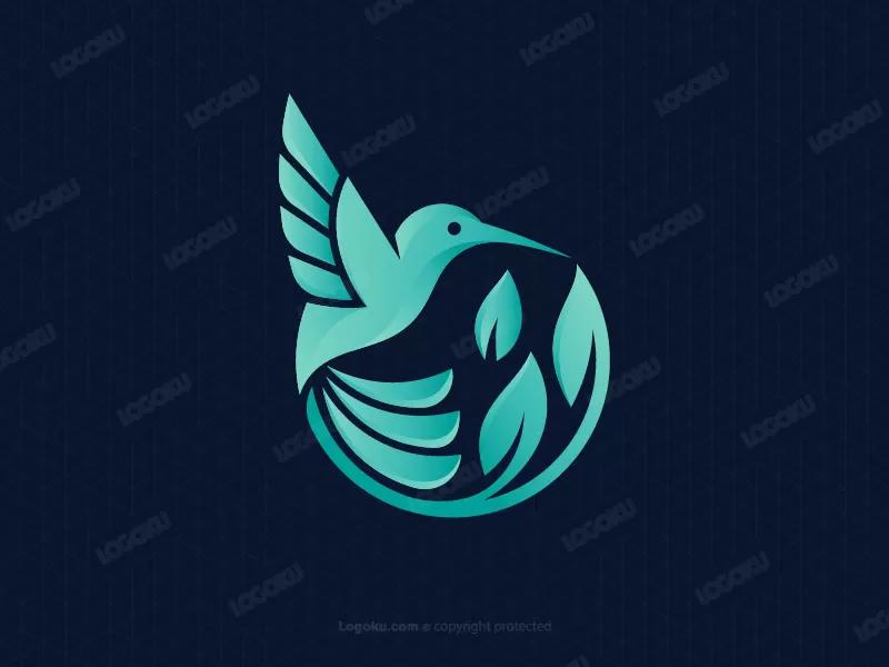Leaf Colibri Logo
