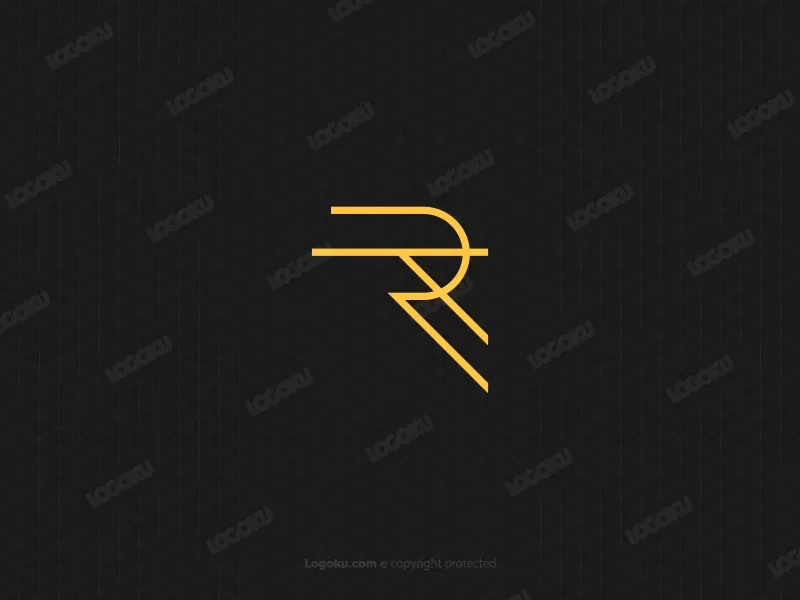 Monogramm Rt Logo Design