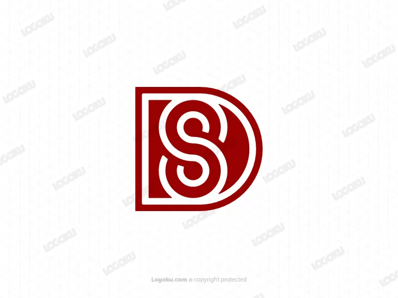 Ds, Buchstabe, Sd, Abzeichnen, Unendlichkeit, Ikonisches Logo