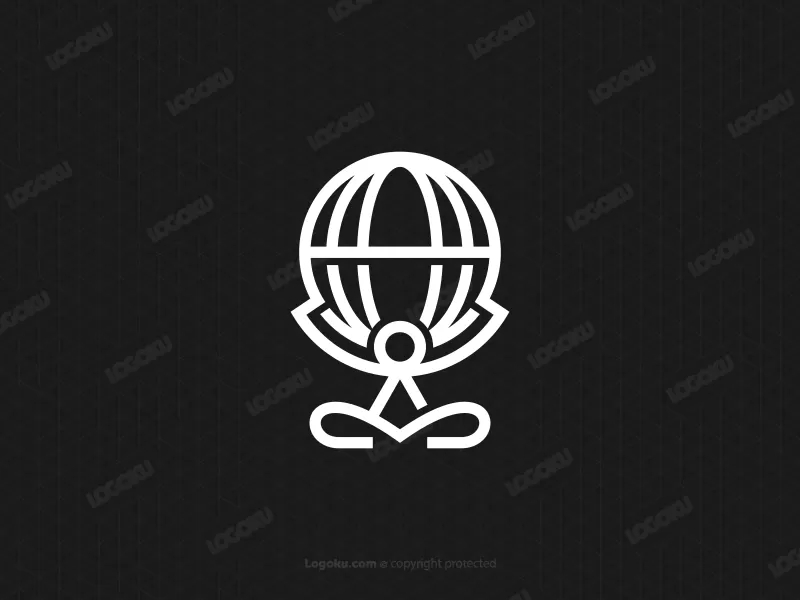 Atlante e logo yoga