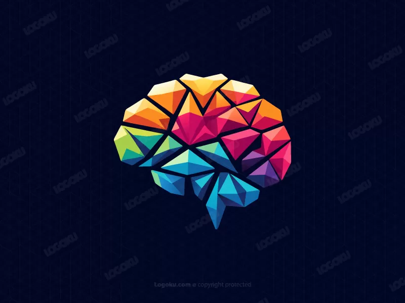 Digitales Gehirn-logo