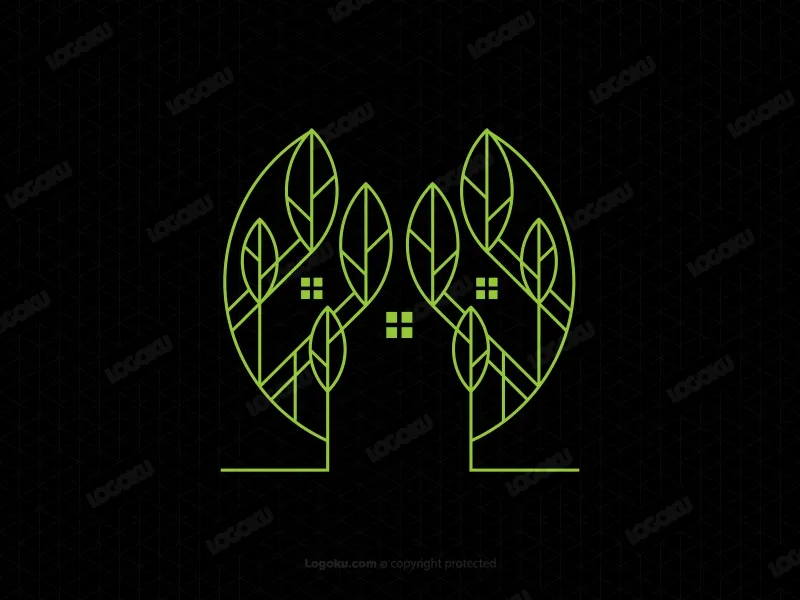 Accueil Feuille Nature Logo
