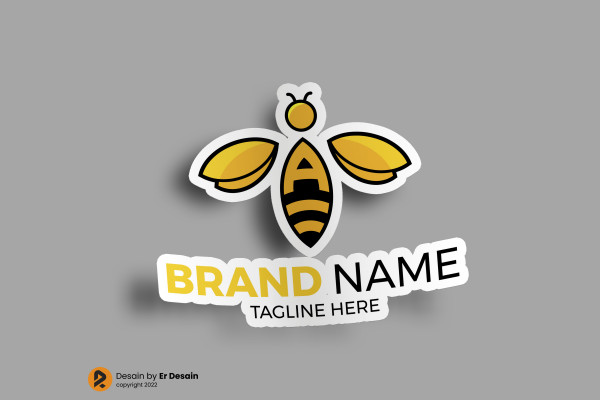 حرف النحلة شعار