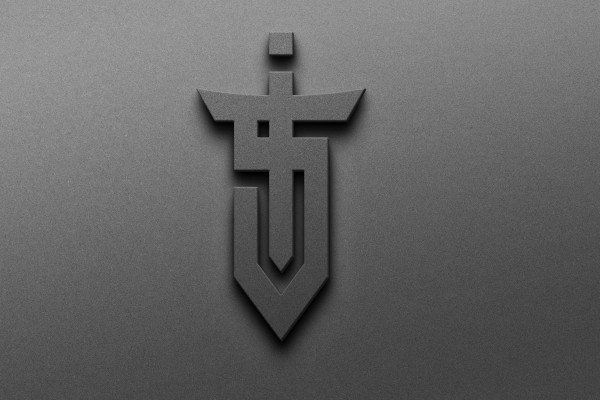 Logo Sword Letter S T I Or I T S  Logo