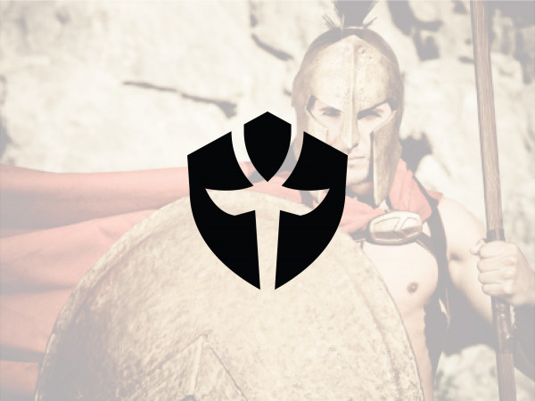 Logo Letter T Spartan 